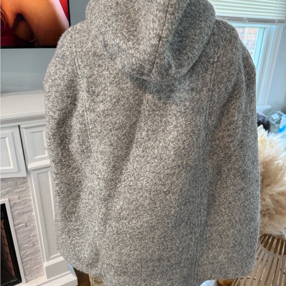 Soia & Kyo Textured Beige Gray Woolf Blemd  Coat - Picture 9 of 13